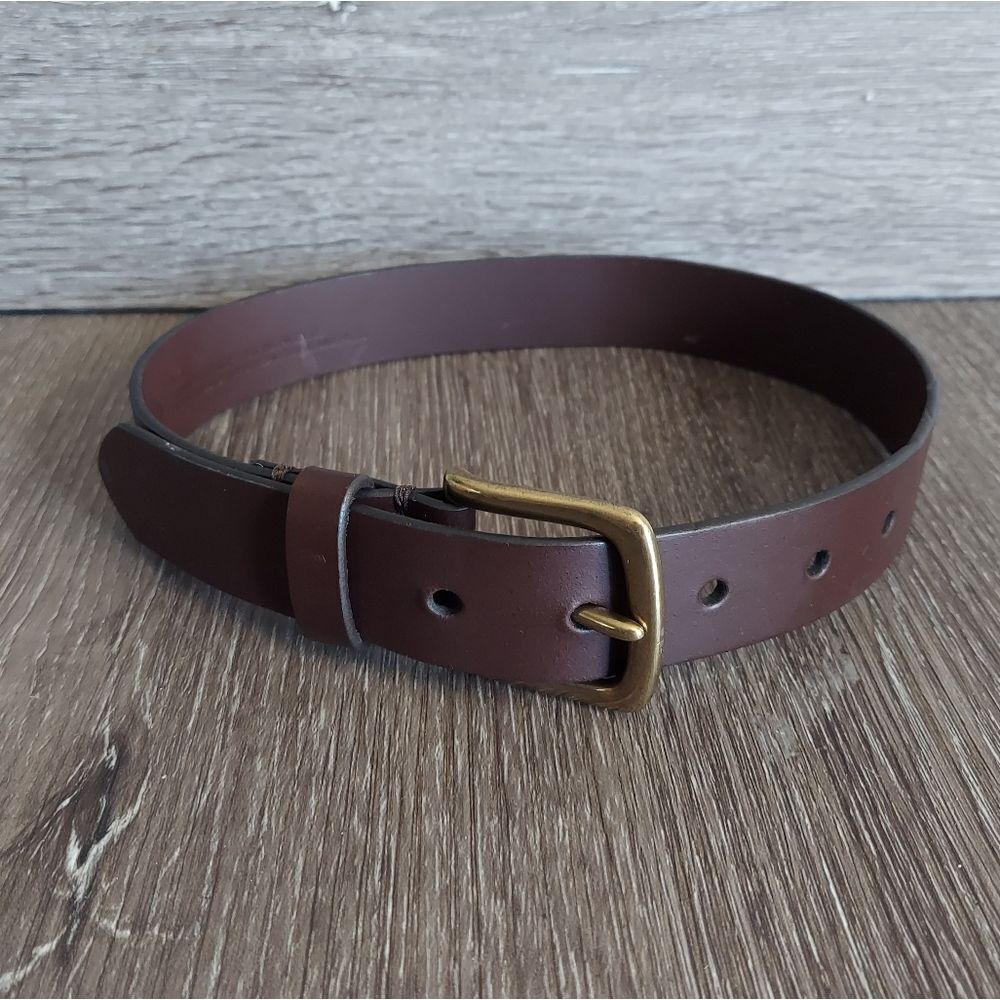 Gap Kids Brown Bonded Leather Belt Small